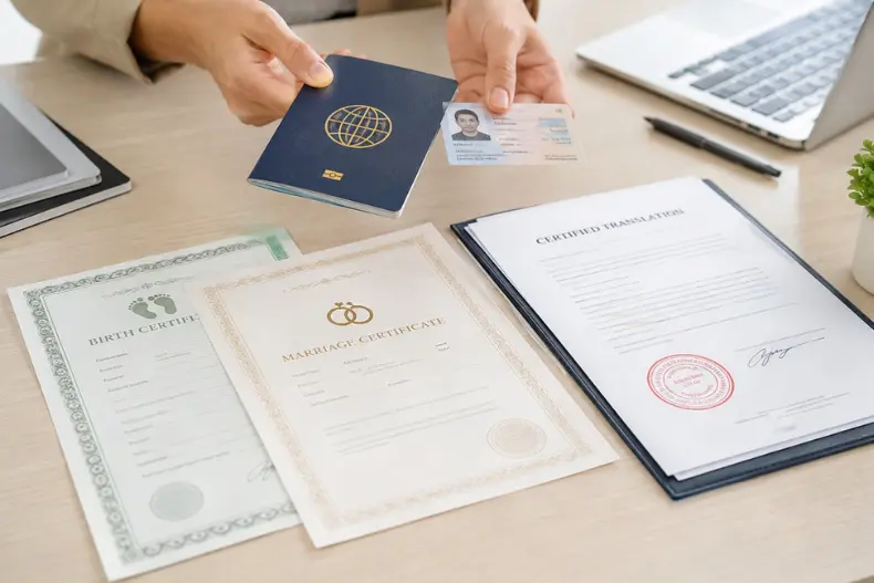 Prevod i overa ličnih i matičnih dokumenata kod sudskog tumača